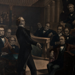 Rothermel “The United States Senate, A.D. 1850” Henry Clay Compromise Engraving