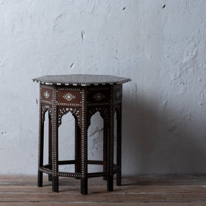 Anglo-Indian Octagonal Traveling Table - A. A. Vantine & Co.