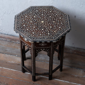 Anglo-Indian Octagonal Traveling Table - A. A. Vantine & Co.