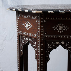 Anglo-Indian Octagonal Traveling Table - A. A. Vantine & Co.