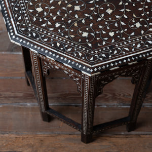 Anglo-Indian Octagonal Traveling Table - A. A. Vantine & Co.