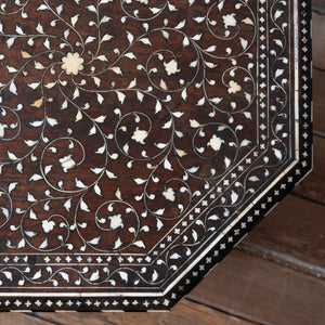 Anglo-Indian Octagonal Traveling Table - A. A. Vantine & Co.