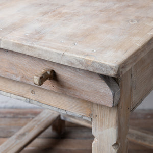 Tyrolean Pine Tavern Table, 18th Century