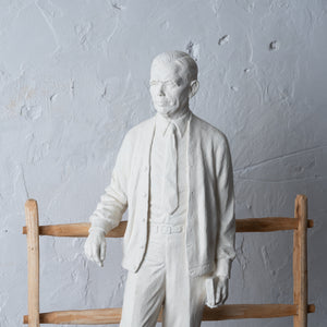 General George C. Marshall Plaster Maquette by Rosario Russell Fiore