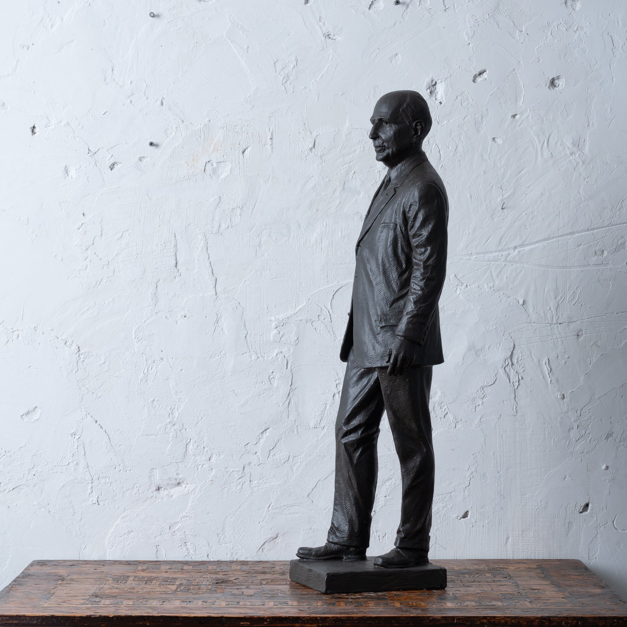 Richard Russell Jr. Plaster Maquette by Rosario R. Fiore