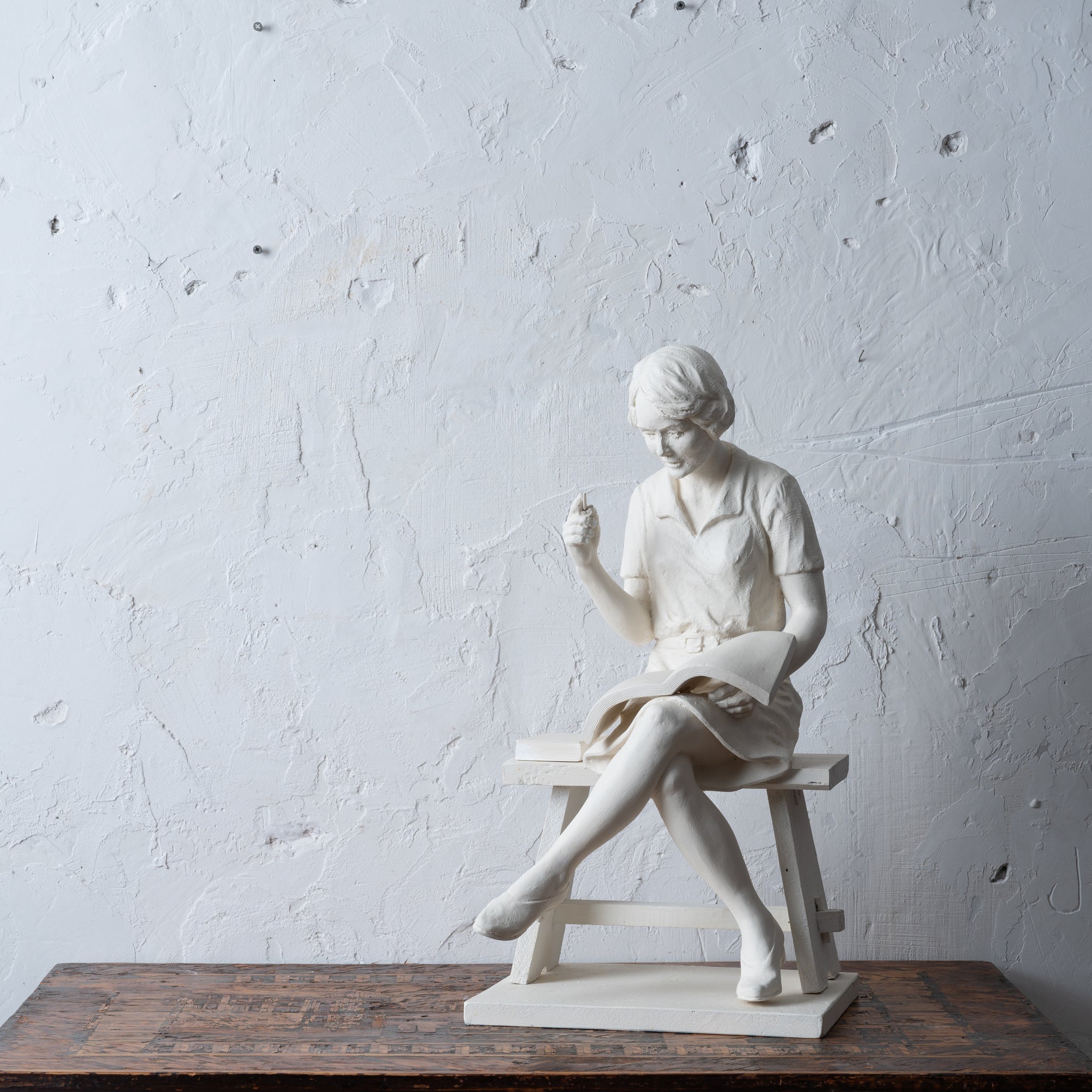 Margaret Mitchell Plaster Maquette by Rosario Russell Fiore