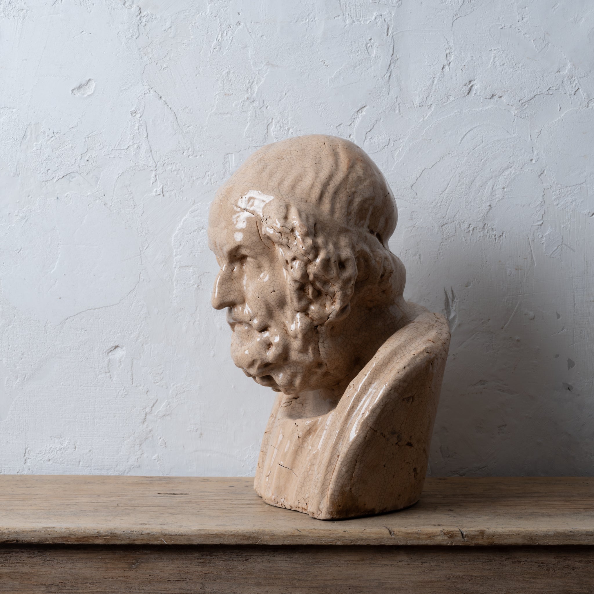 Porcelain Bust of Homer