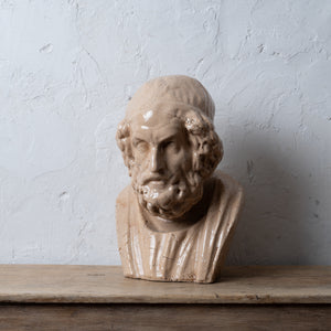 Porcelain Bust of Homer