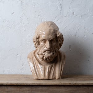 Porcelain Bust of Homer