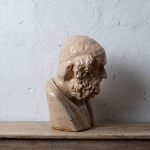 Porcelain Bust of Homer