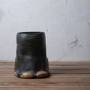 Faux Elephants Foot Umbrella Stand