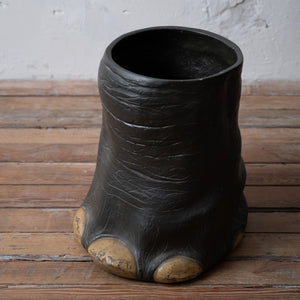 Faux Elephants Foot Umbrella Stand