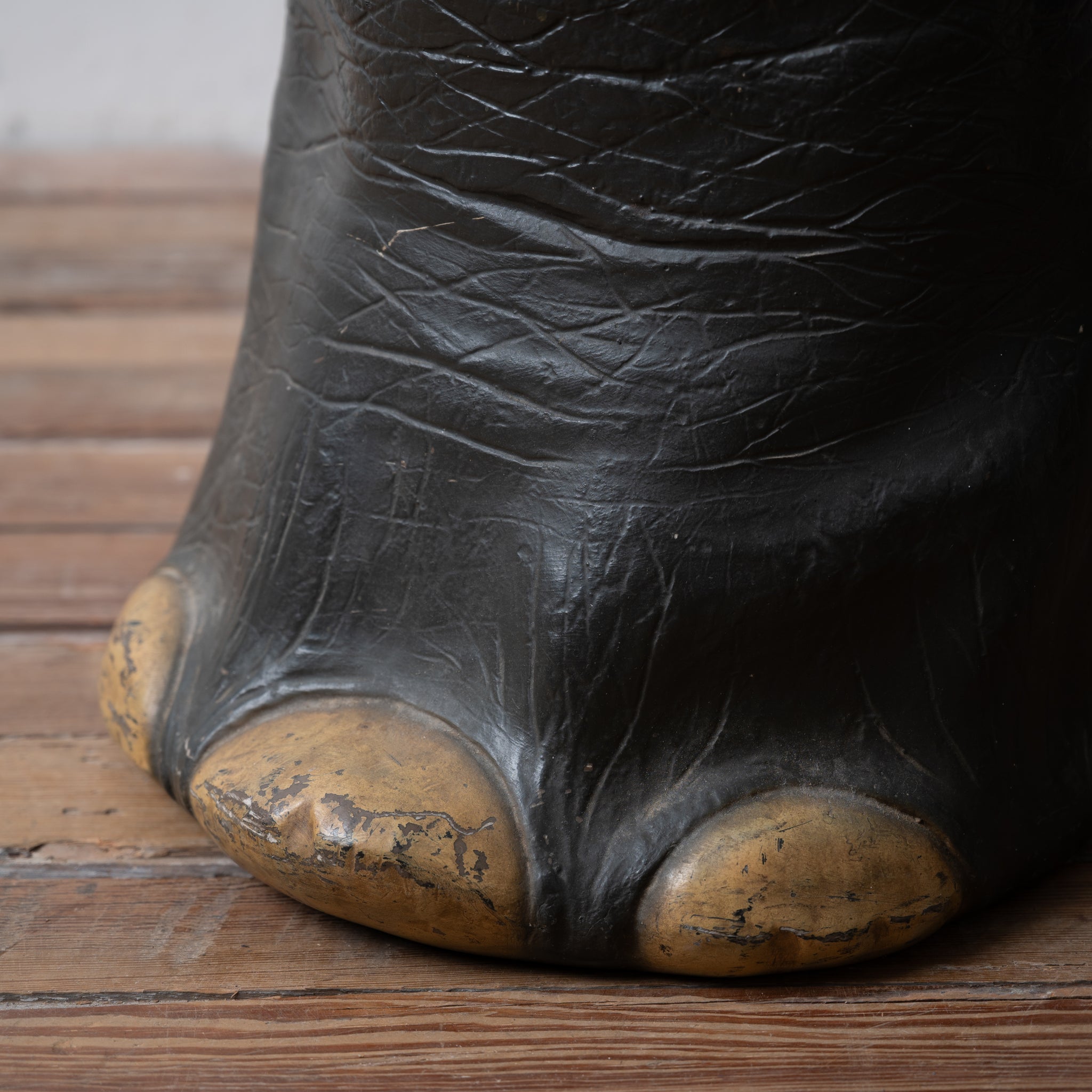 Faux Elephants Foot Umbrella Stand