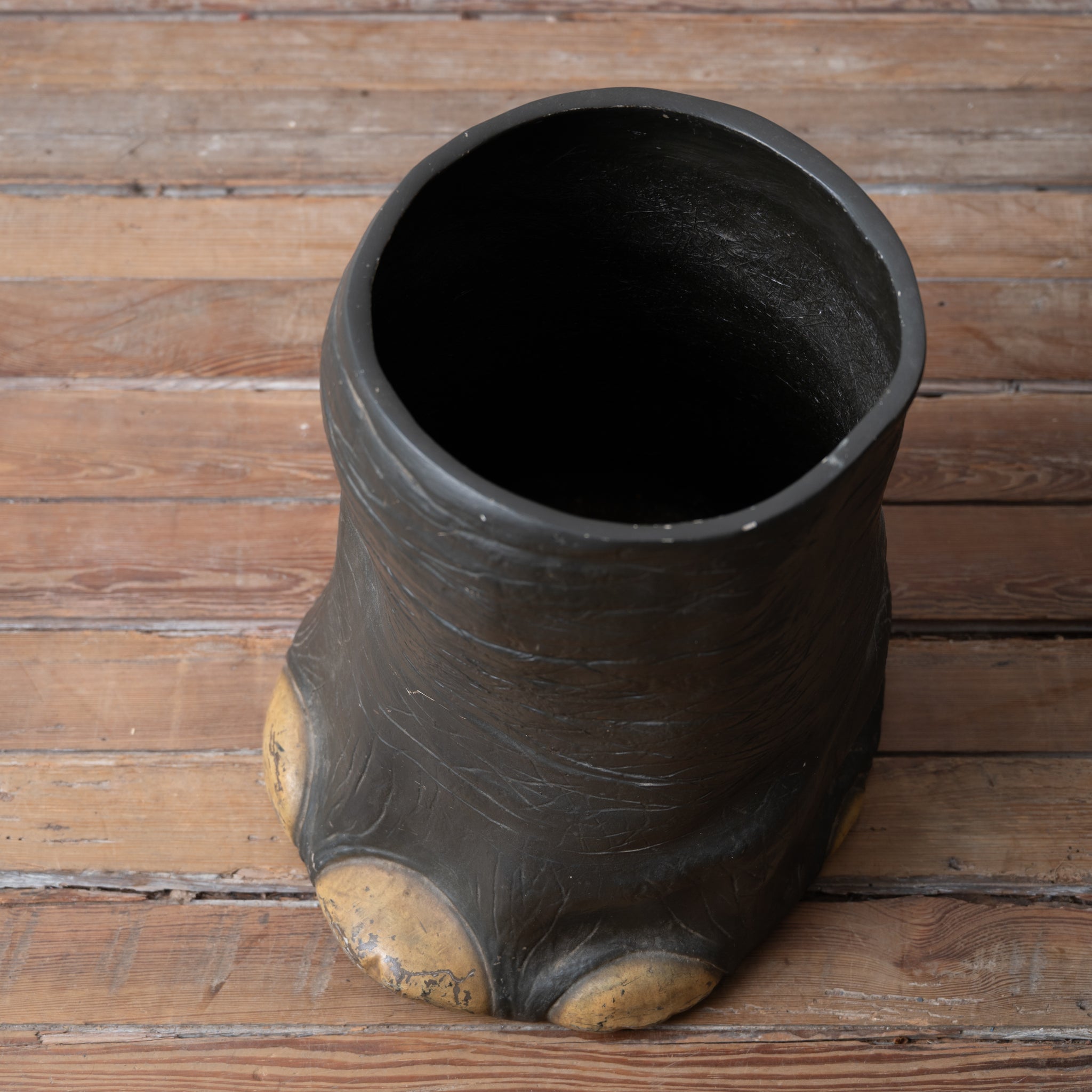 Faux Elephants Foot Umbrella Stand
