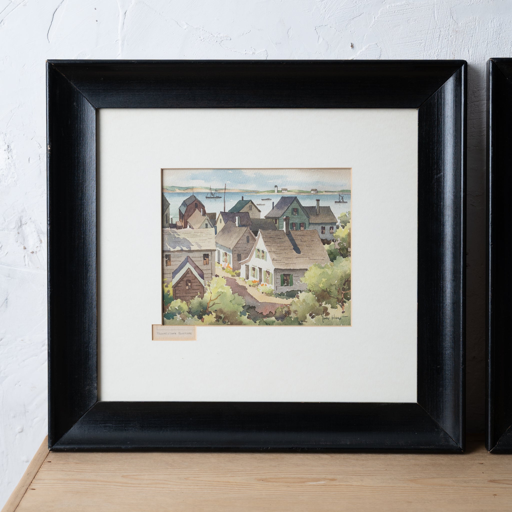 John Cuthbert Hare Watercolor Paintings - Cape Cod and Provencetown