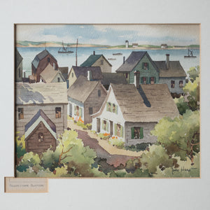 John Cuthbert Hare Watercolor Paintings - Cape Cod and Provencetown
