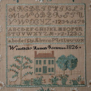Needlework Sampler, Philadelphia, 1826