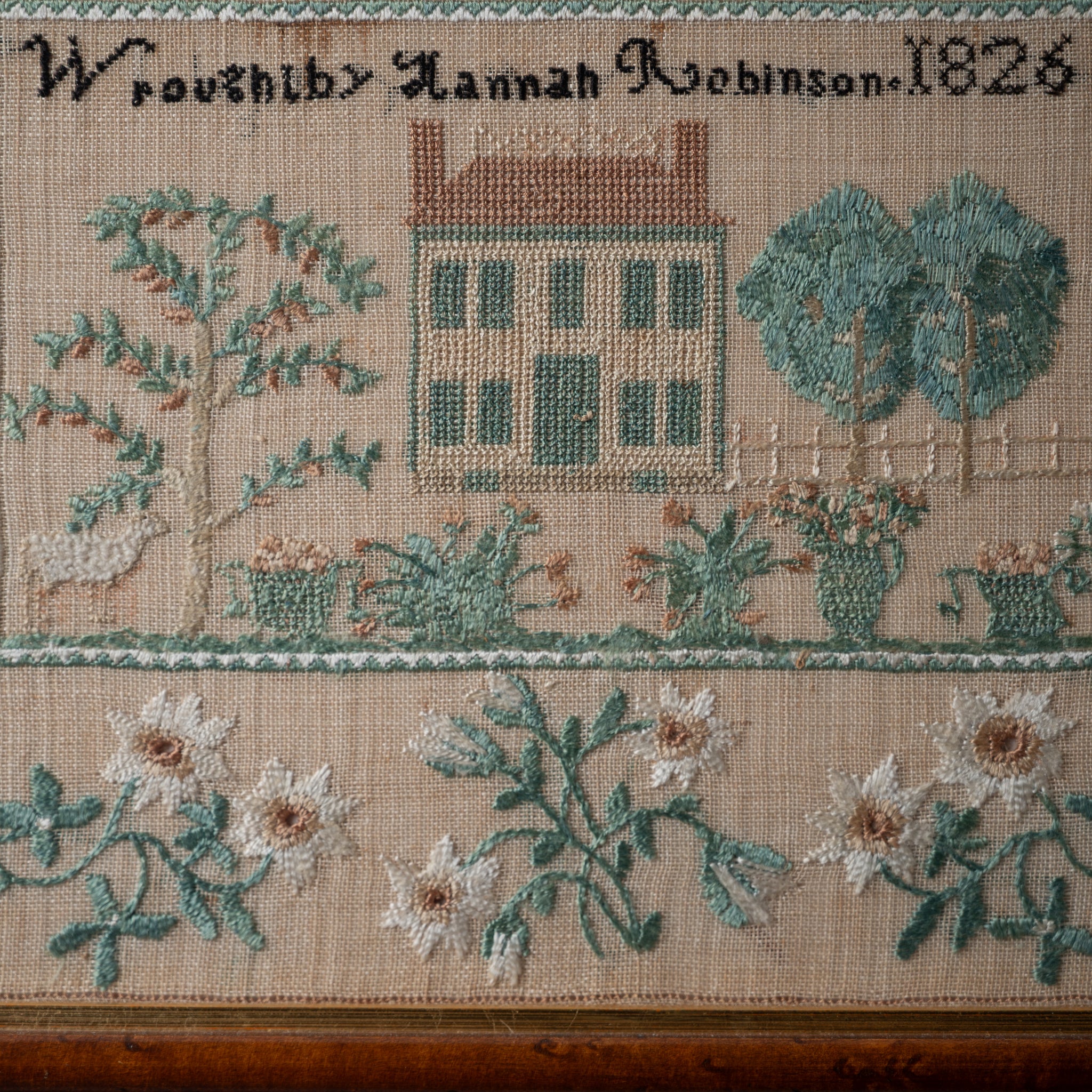 Needlework Sampler, Philadelphia, 1826