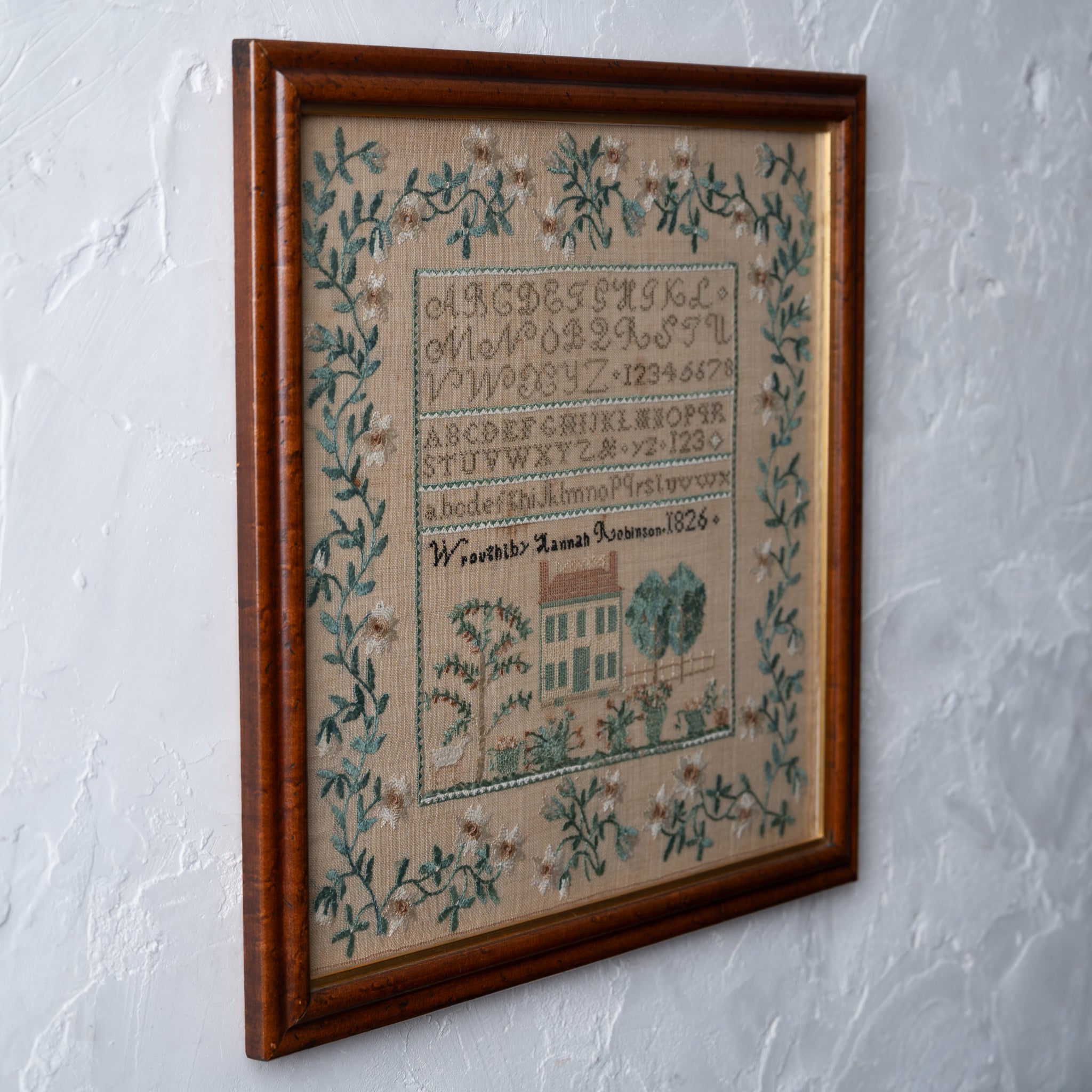 Needlework Sampler, Philadelphia, 1826