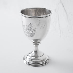 Historic Charleston Silver Goblet - Light Dragoons vs Georgia Hussars, 1856