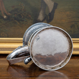 Queen Anne Provincial Britannia Silver Tankard, John Elston, Exeter, 1713