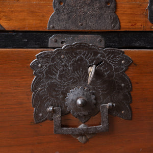 Japanese Sendai Bo Tansu in Keyaki, Meiji Period