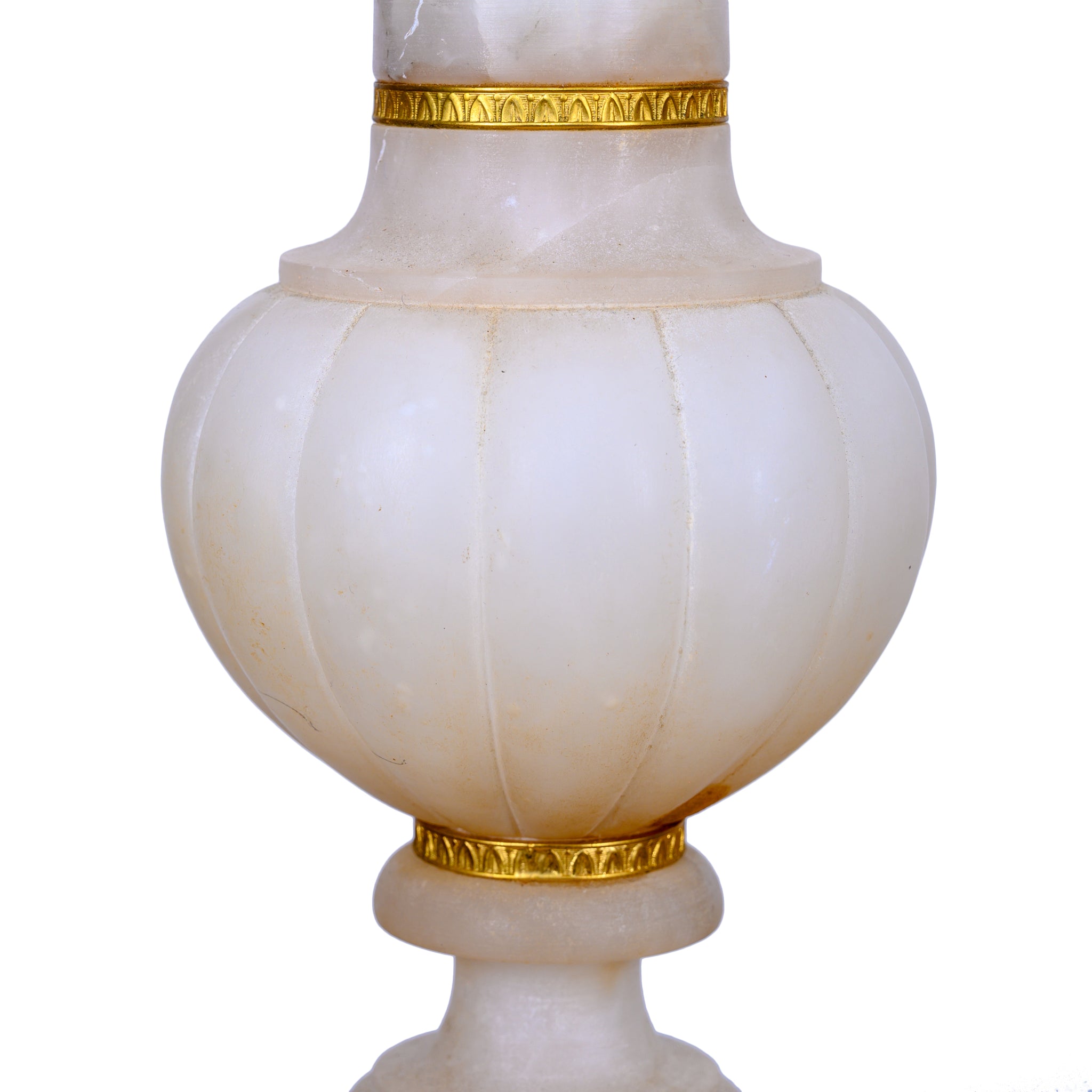 French Alabaster Lamps
