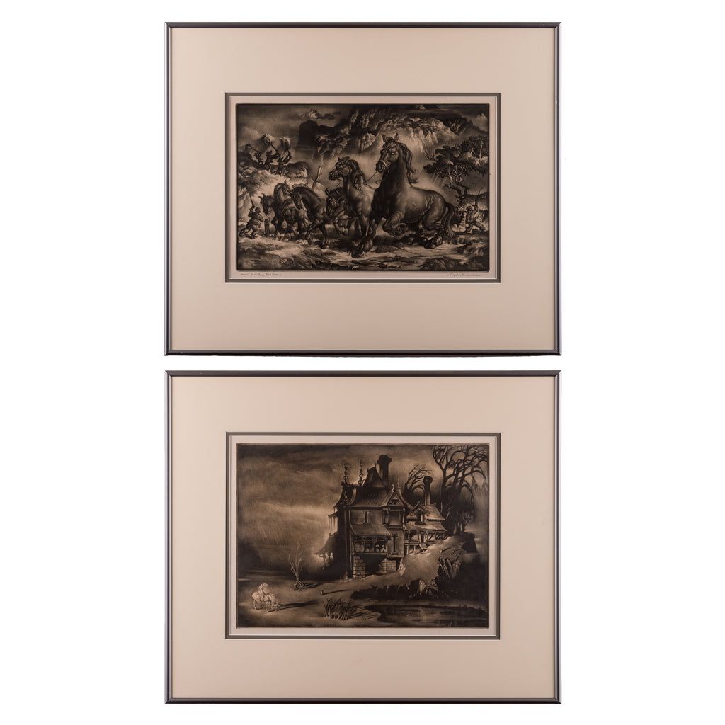 Reynold Weidenaar Prints - A Pair