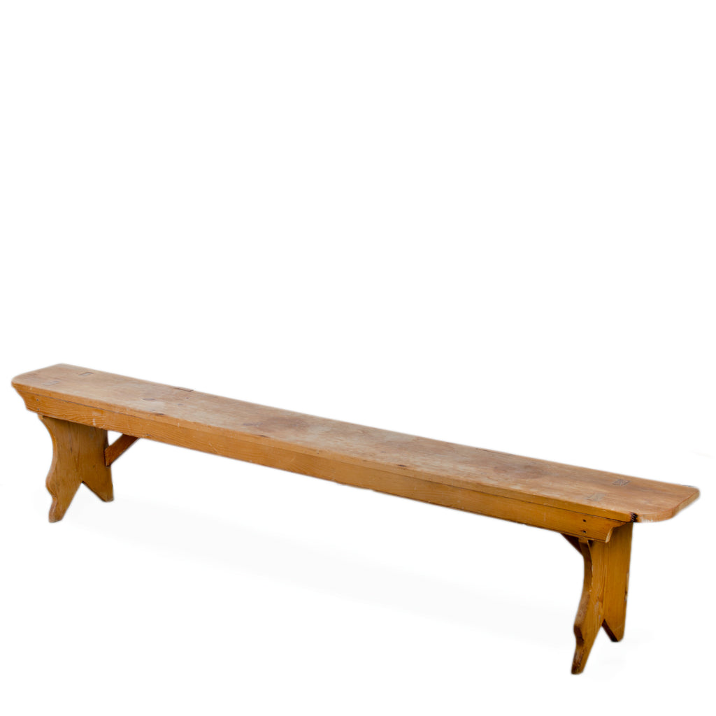 Pine Bucket Bench, Pennsylvania, 19th Century