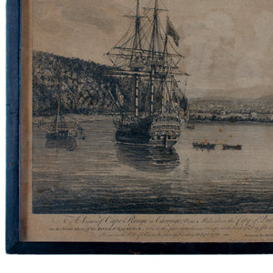 A View of Cape Rouge, Quebec, Canada, Mazell after Capt. Hervey Smyth, c.1760s