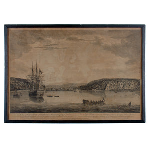 A View of Cape Rouge, Quebec, Canada, Mazell after Capt. Hervey Smyth, c.1760s