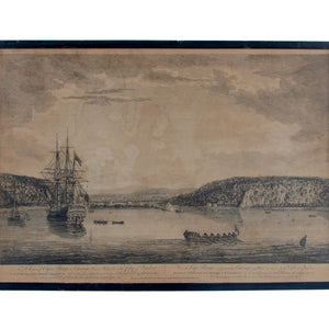 A View of Cape Rouge, Quebec, Canada, Mazell after Capt. Hervey Smyth, c.1760s