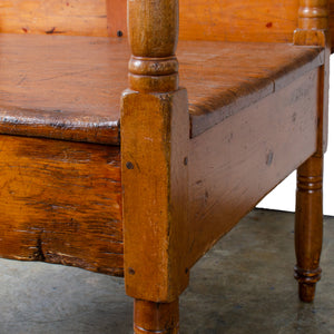 Hutch Chair Table, New England, 19th Century