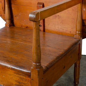 Hutch Chair Table, New England, 19th Century