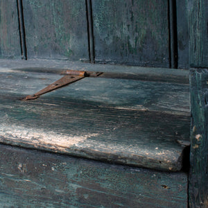 American Painted Settle, c.1800