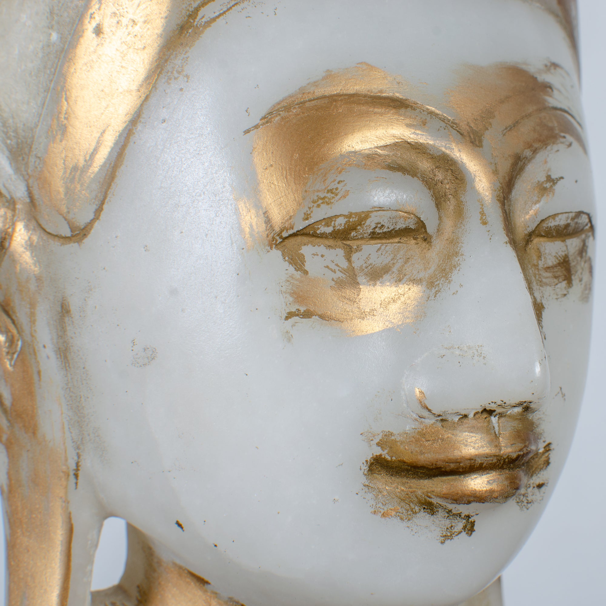 Mandalay Alabaster Shakyamuni Buddha