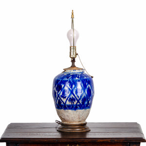 Persian Safavid Period Spice Jar Lamp, c.16th C