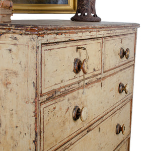 George III Painted Chest of Drawers