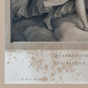 AURORA Engraving after Guido Reni Fresco by R.S. Morghen, c.1787