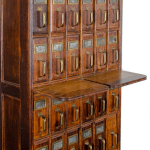 Antique Vertical File Cabinet