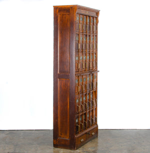 Antique Vertical File Cabinet