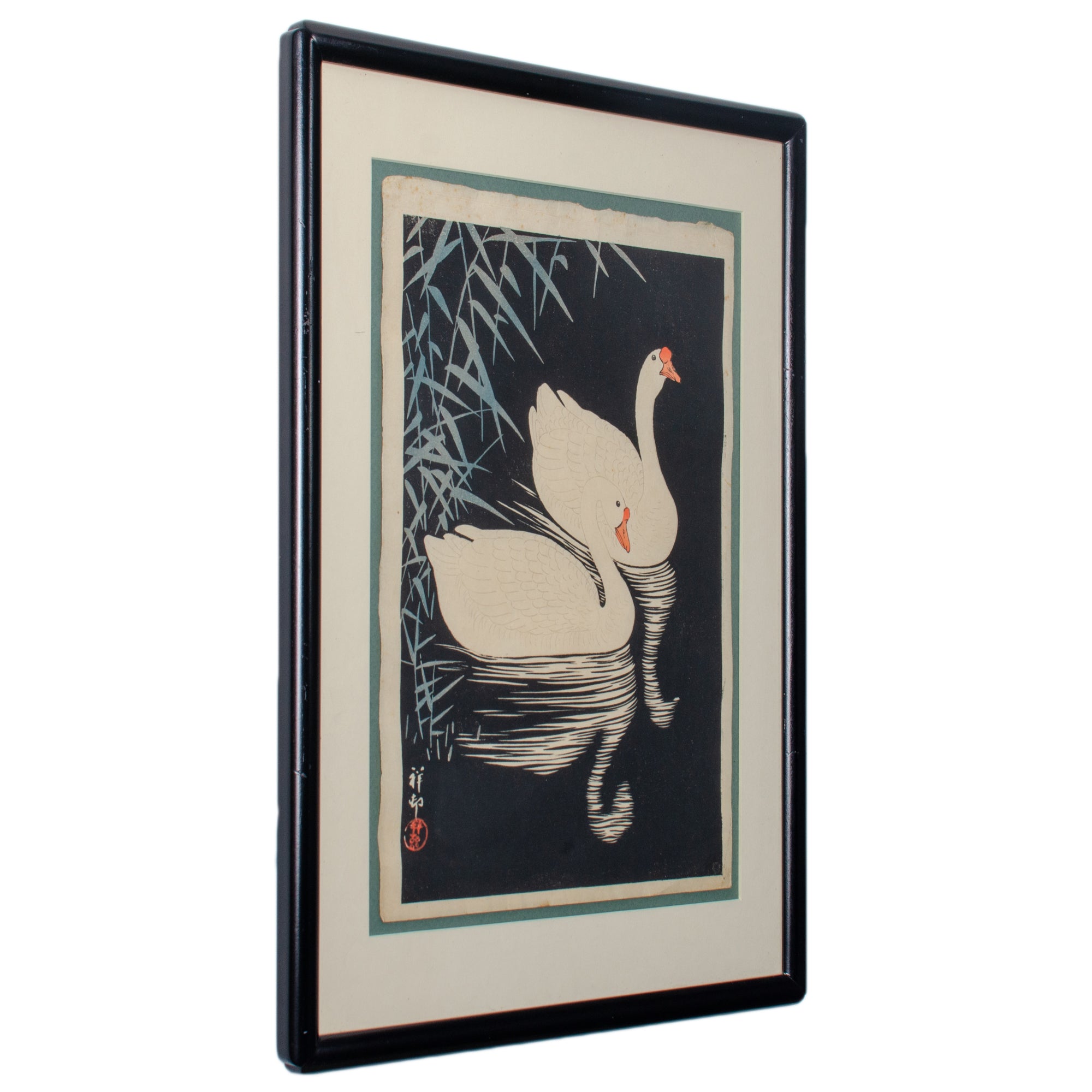 Ohara Koson (Shoson) Japanese Woodblock Prints - A Pair