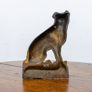 Rare Creations Co. Cast Iron Terrier Doorstop c.1930