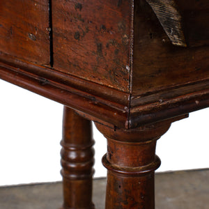 Continental Baroque Walnut Side Table, 17th Century