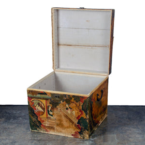 Chinese Pigskin Box, 19th Century