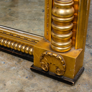 Federal Gilt Overmantel Mirror