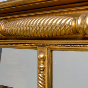 Federal Gilt Overmantel Mirror