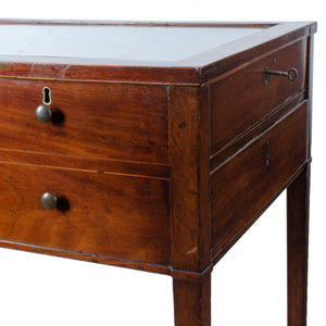 George III Mahogany Vitrine Table