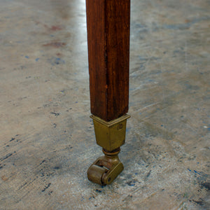 George III Mahogany Vitrine Table