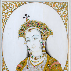 Mughal Miniature Portraits - a Pair